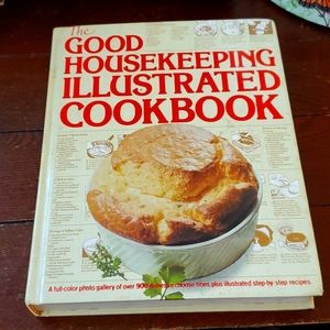 Vintage 1980 Good Housekeeping illustrated cookbook recipes Grannycore